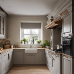 An image showcasing a transformed kitchen in Driffield through a hand painting service