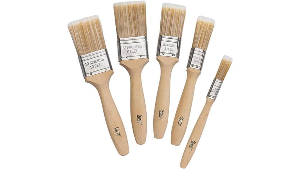 detailed review of harris fine tip paint brush set