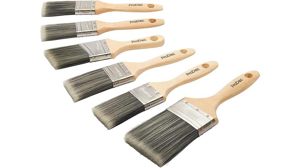 detailed review of prodec trojan synthetic paint brush set