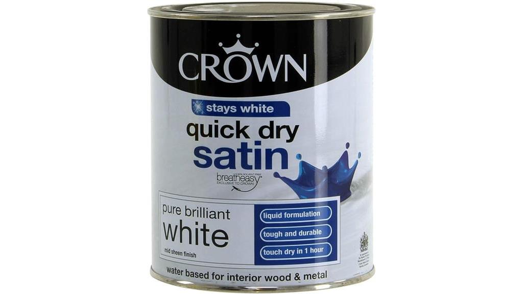 high quality quick dry satin paint